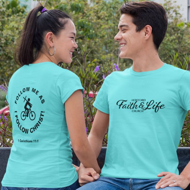 Bicycling with Christ Church Group T-Shirt (Creator Uploaded)