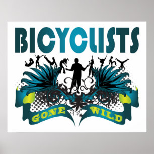 Bicyclists Gone Wild Poster