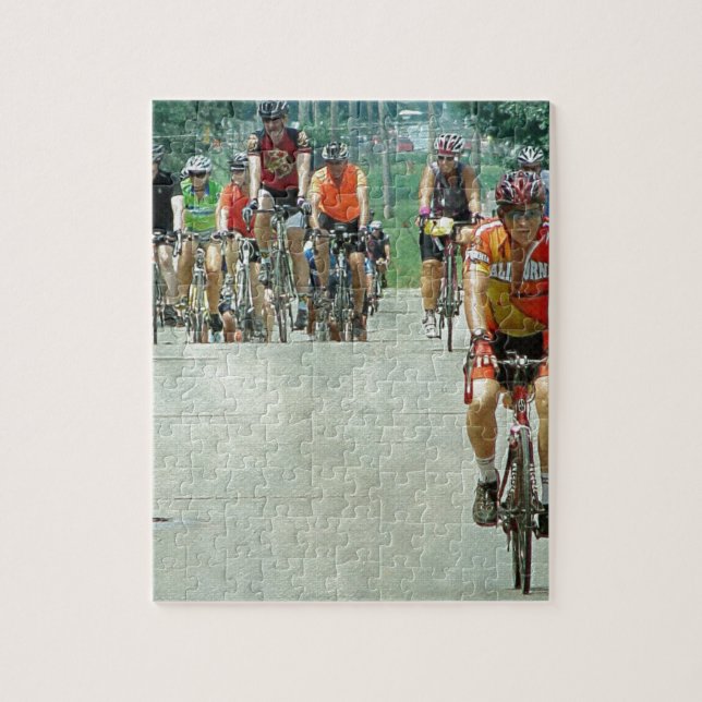 Bicyles in Fairfield Jigsaw Puzzle (Vertical)