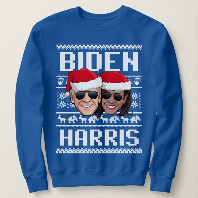 BIDEH HARRIS UGLY CHRISTMAS SWEATER (Design Front)