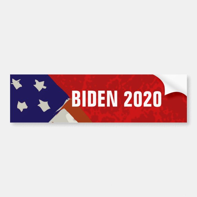 Biden 2020 bumper sticker (Front)