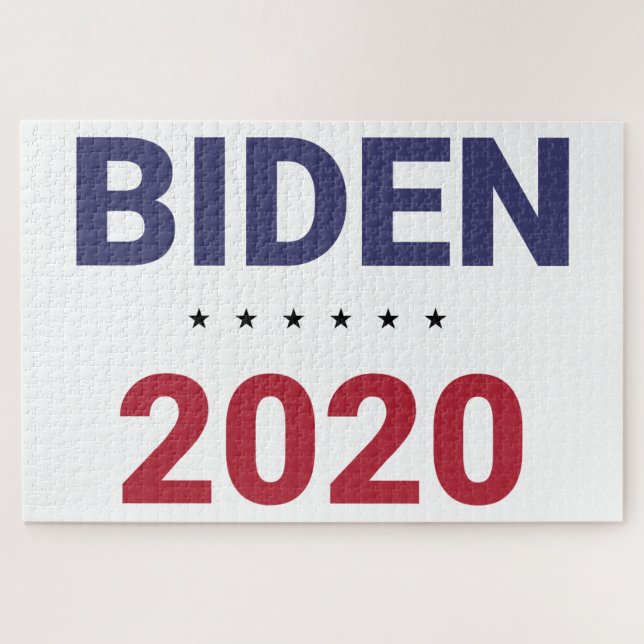 Biden 2020 jigsaw puzzle (Horizontal)