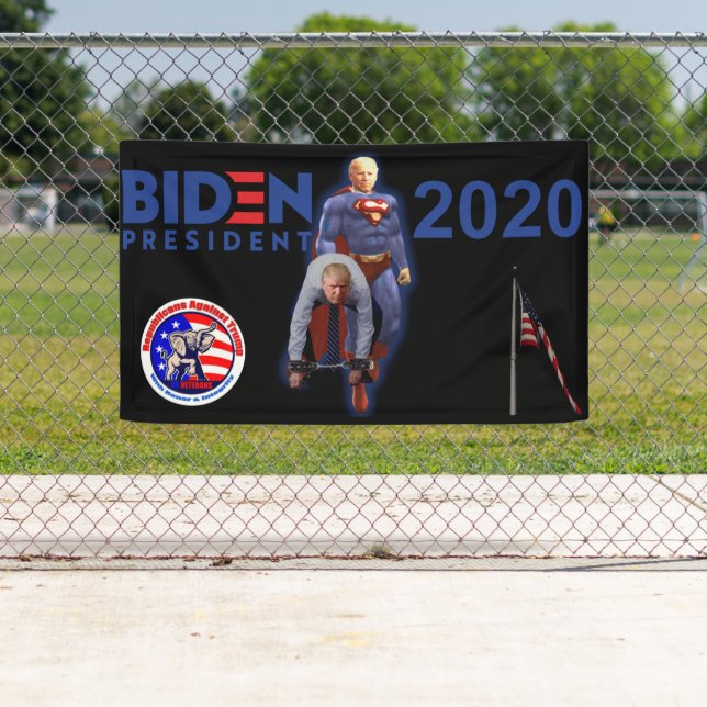 Biden 2020 Republicans Against Trump Banner (Insitu)
