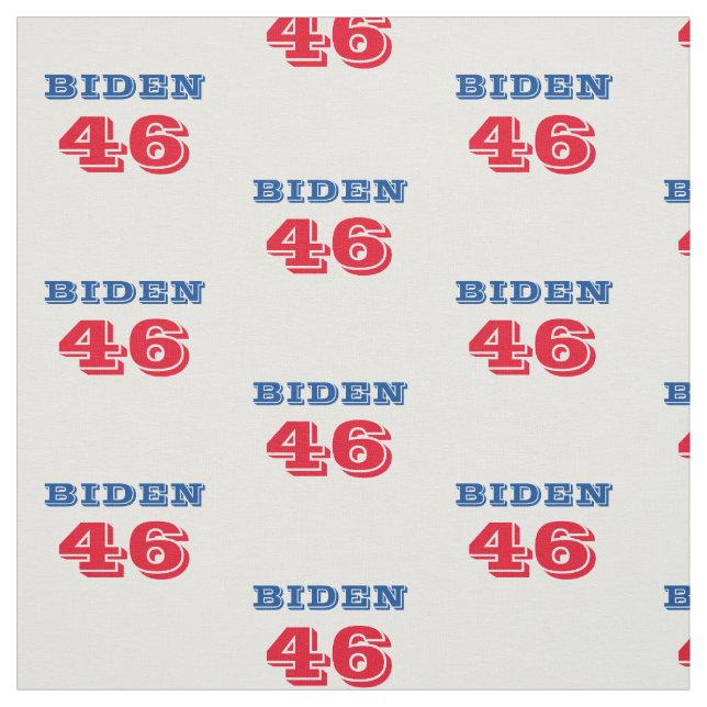 Biden 46 Collegiate Style Fabric (Swatch)