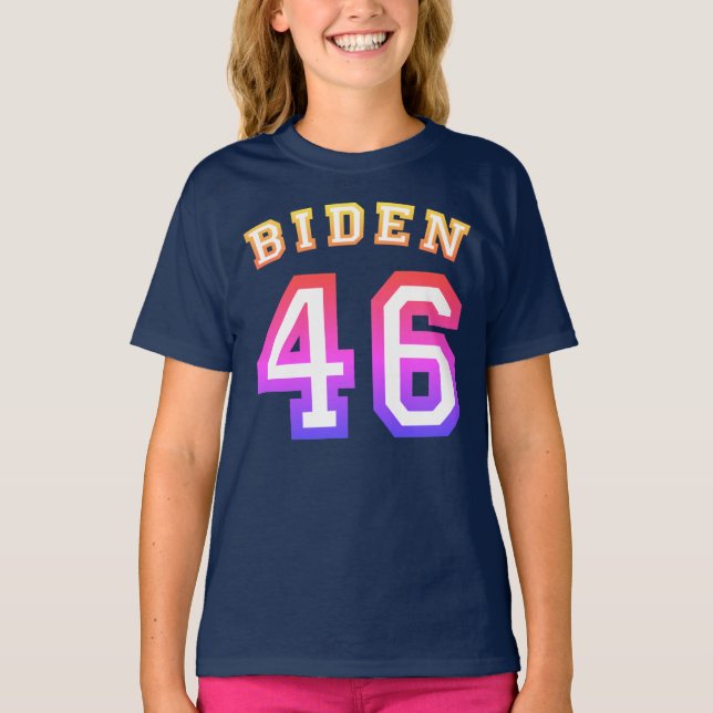 BIDEN 46 T-Shirt (Front)