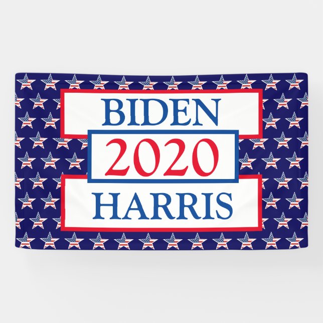 Biden and Harris 2020 Election Support Rally Banner (Horizontal)