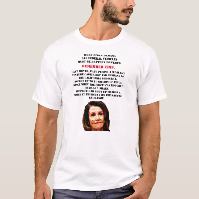 BIDEN and PELOSI T-Shirt (Front)