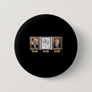 Biden Autopen Signature  6 Cm Round Badge