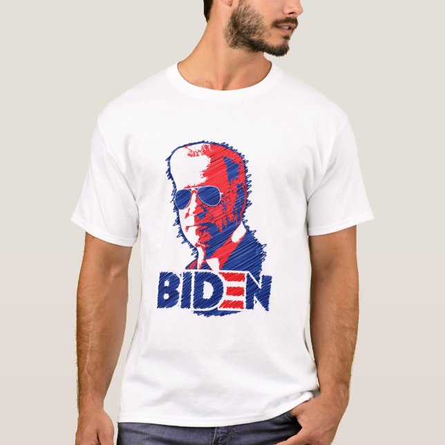 Biden Aviator Sunglasses Joe Biden 2020 T-Shirt (Front)