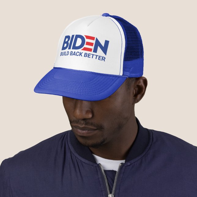 BIDEN: Build Back Better Trucker Hat (In Situ)