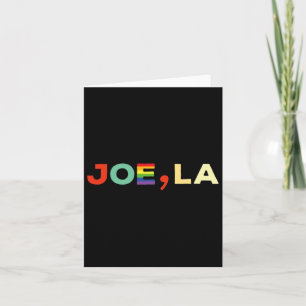 Biden Comma La Kamala Harris Funny Gay Pride Rainb Card