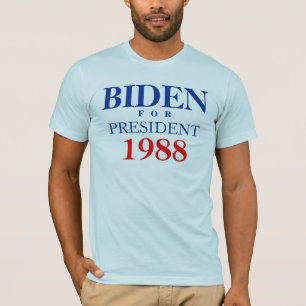 BIDEN, F   O   R, PRESIDENT, 1988 - Customised T-Shirt