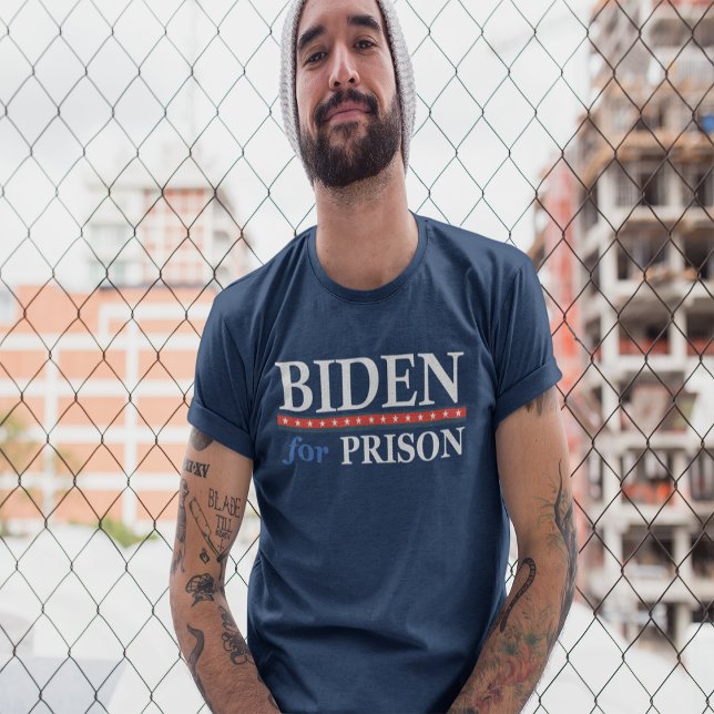 BIDEN FOR PRISON | Anti Joe Biden T-Shirt (Creator Uploaded)