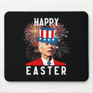 Biden Happy Easter For Funny 4th Of July Mouse Pad
