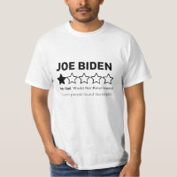 Biden Harris 1 Star Rating Review