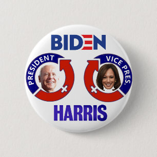 Biden/Harris 2020 6 Cm Round Badge