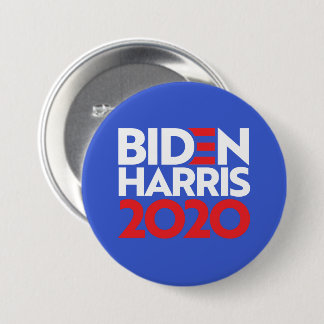BIDEN HARRIS 2020 7.5 CM ROUND BADGE
