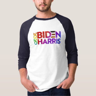 Biden Harris 2020 baseball t-shirt