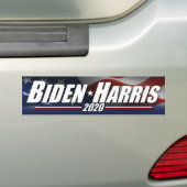 Biden Harris - 2020 Bumper Sticker (On Car)