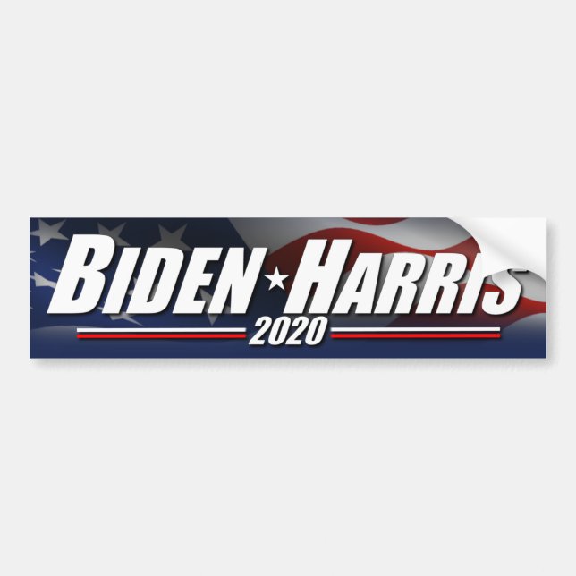 Biden Harris - 2020 Bumper Sticker (Front)