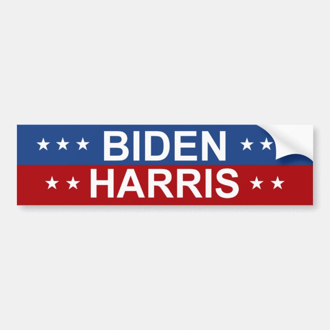 Biden Harris 2020 Bumper Sticker (Front)
