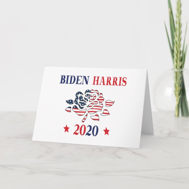 Biden Harris 2020 Card (Front)
