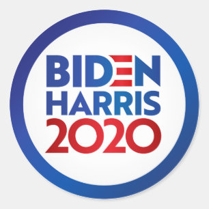 Biden Harris 2020 Classic Round Sticker