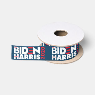 Biden / Harris 2020 Election Campaign Grossgrain / Satin Ribbon