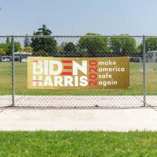 Biden Harris 2020 Election Campaign Indoor Outdoor Banner