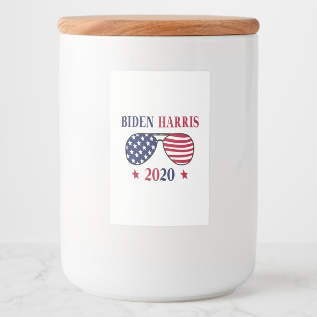 Biden Harris 2020 Food Label (Front)