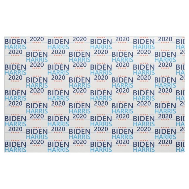 Biden Harris 2020 for President US Election Fabric (Fat Quarter)