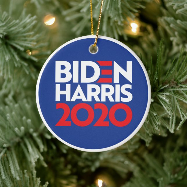 Biden Harris 2020 Holiday Ceramic Tree Decoration (Tree)