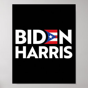 Biden Harris 2020 Joe Kamala For Pr Puerto Rico Ri Poster