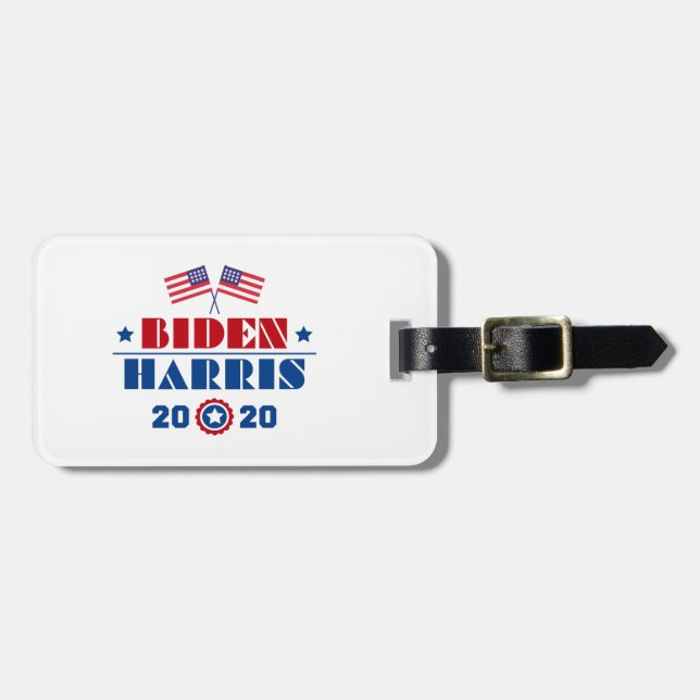 Biden Harris 2020 Luggage Tag (Front Horizontal)