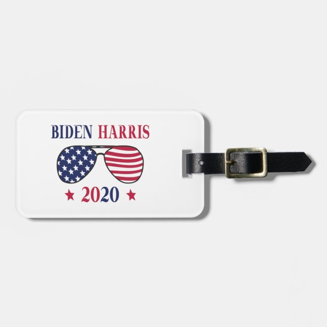 Biden Harris 2020 Luggage Tag (Front Horizontal)