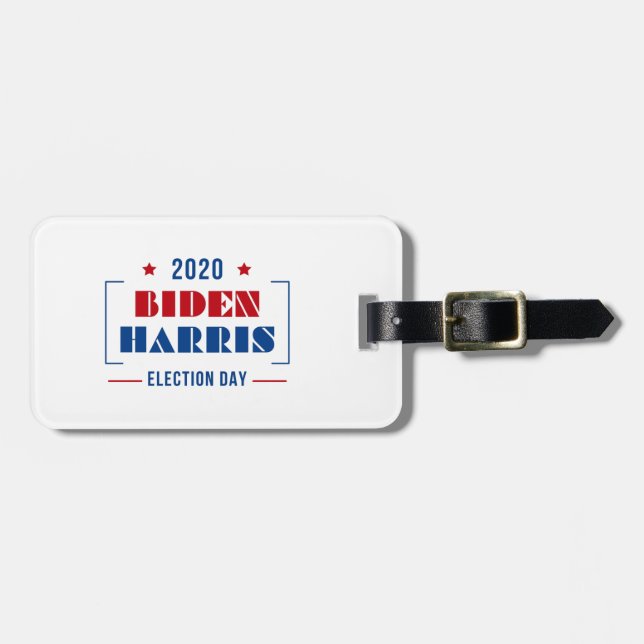 Biden Harris 2020 Luggage Tag (Front Horizontal)