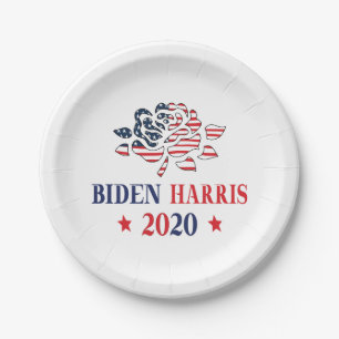 Biden Harris 2020 Paper Plate