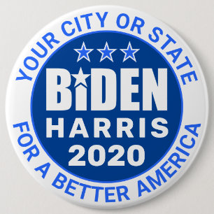 Biden Harris 2020 Presidential Election Political 6 Cm Round Badge