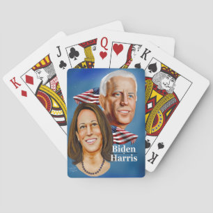 Biden Harris 2020 presidential playing cards