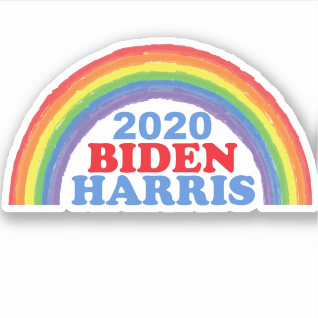 Biden Harris 2020 Rainbow (Front)