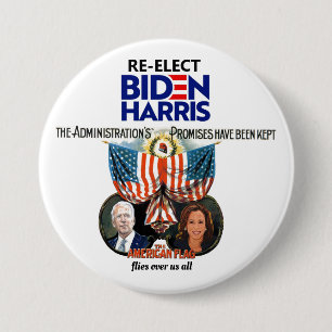 Biden Harris 2024 7.5 Cm Round Badge