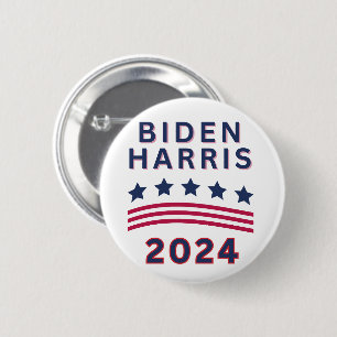 Biden Harris 2024 Election 6 Cm Round Badge