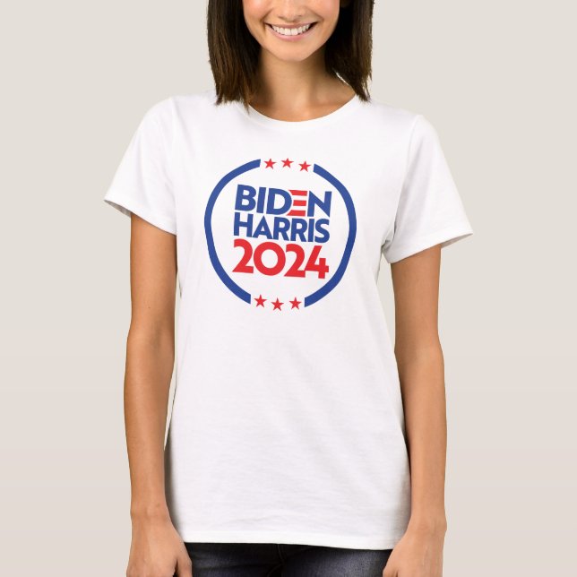 Biden Harris 2024 T-Shirt (Front)