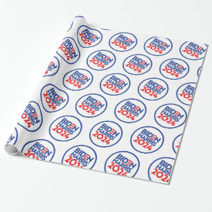 Biden Harris 2024 Wrapping Paper