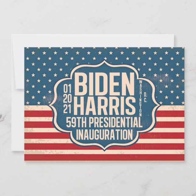 Biden Harris 59th Inauguration Commemorative (Front)