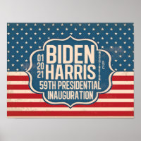 Biden Harris 59th Inauguration Commemorative