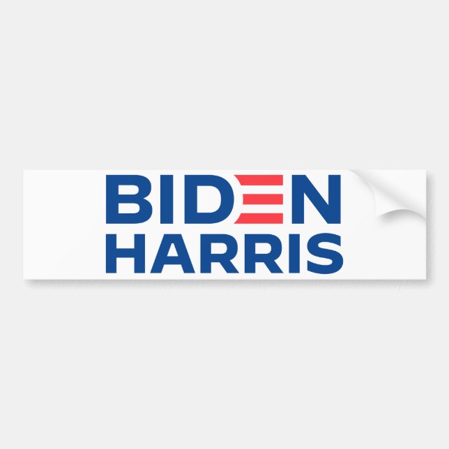 Biden Harris Bumper Sticker (Front)