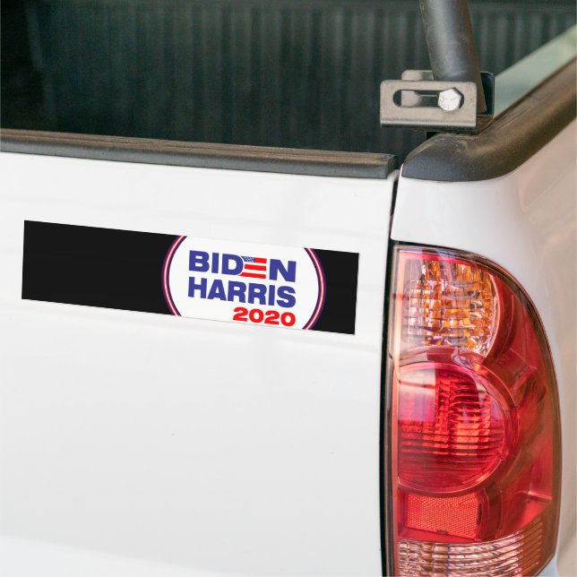 BIDEN HARRIS BUMPER STICKER (On Truck)