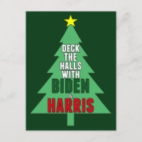 Biden Harris Christmas Tree Deck the Halls
