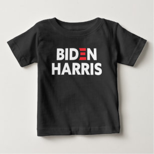 Biden / Harris Election Support Black Baby T-Shirt